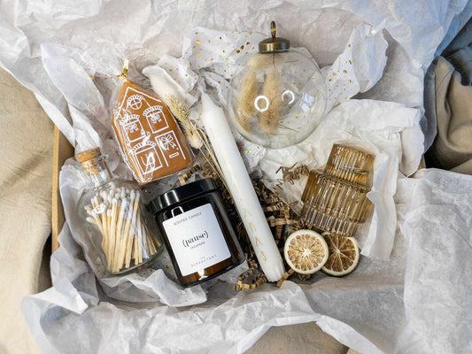 Giftset adventhuisje