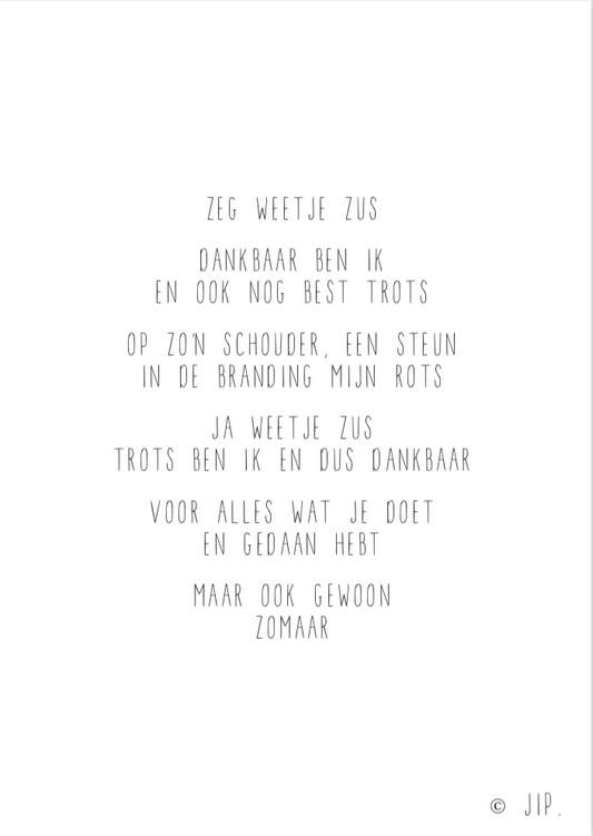 Kaartje JIP