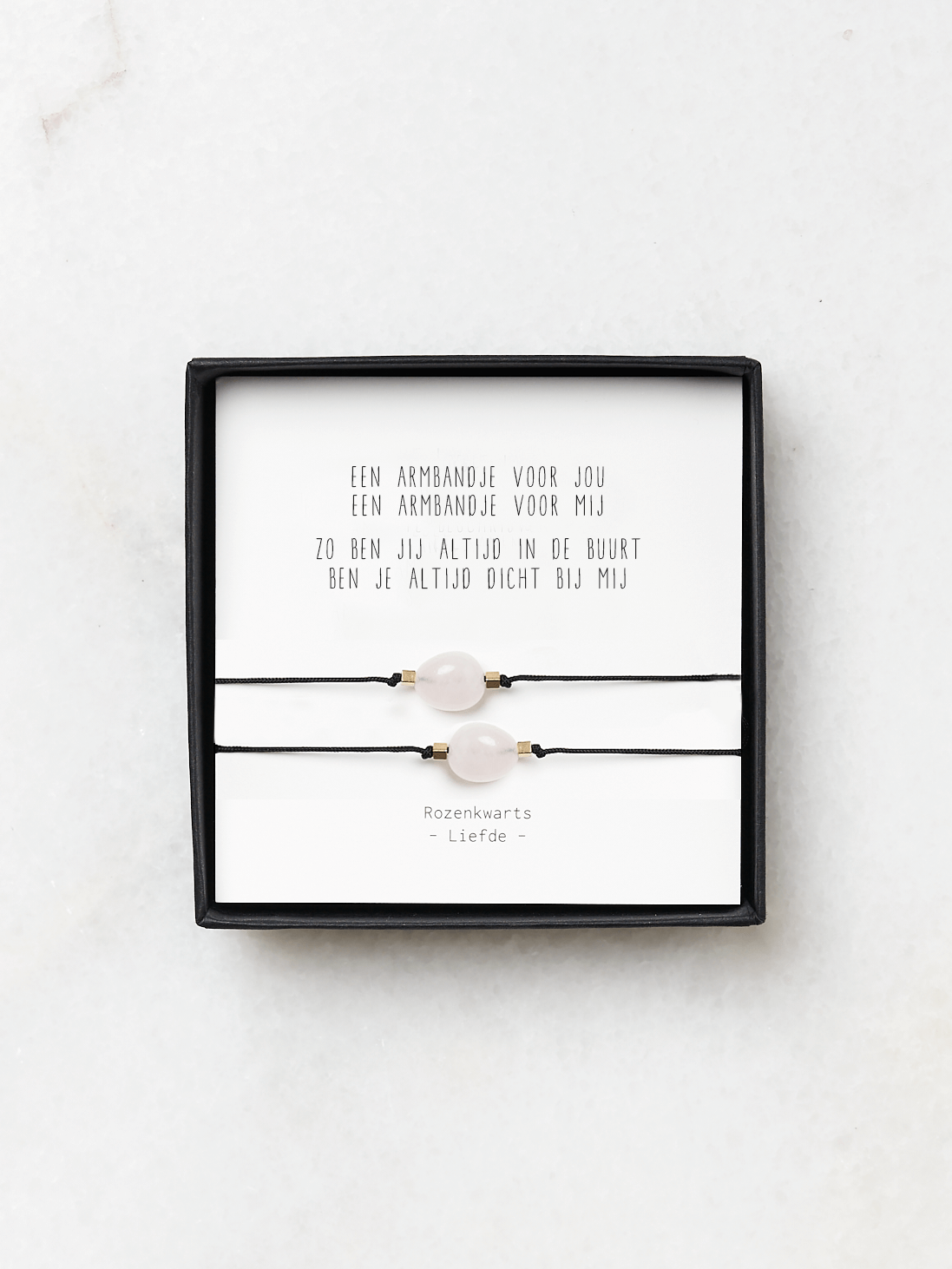 Kristalarmband voor jou en voor mij