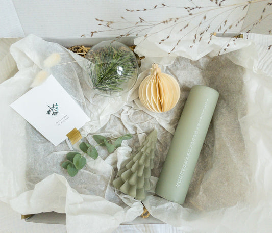 Giftset adventkaars GREEN