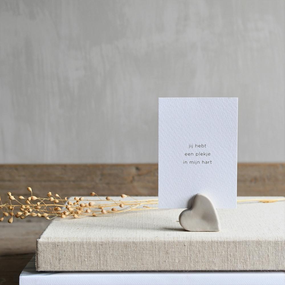 Kaarthouder met kaart